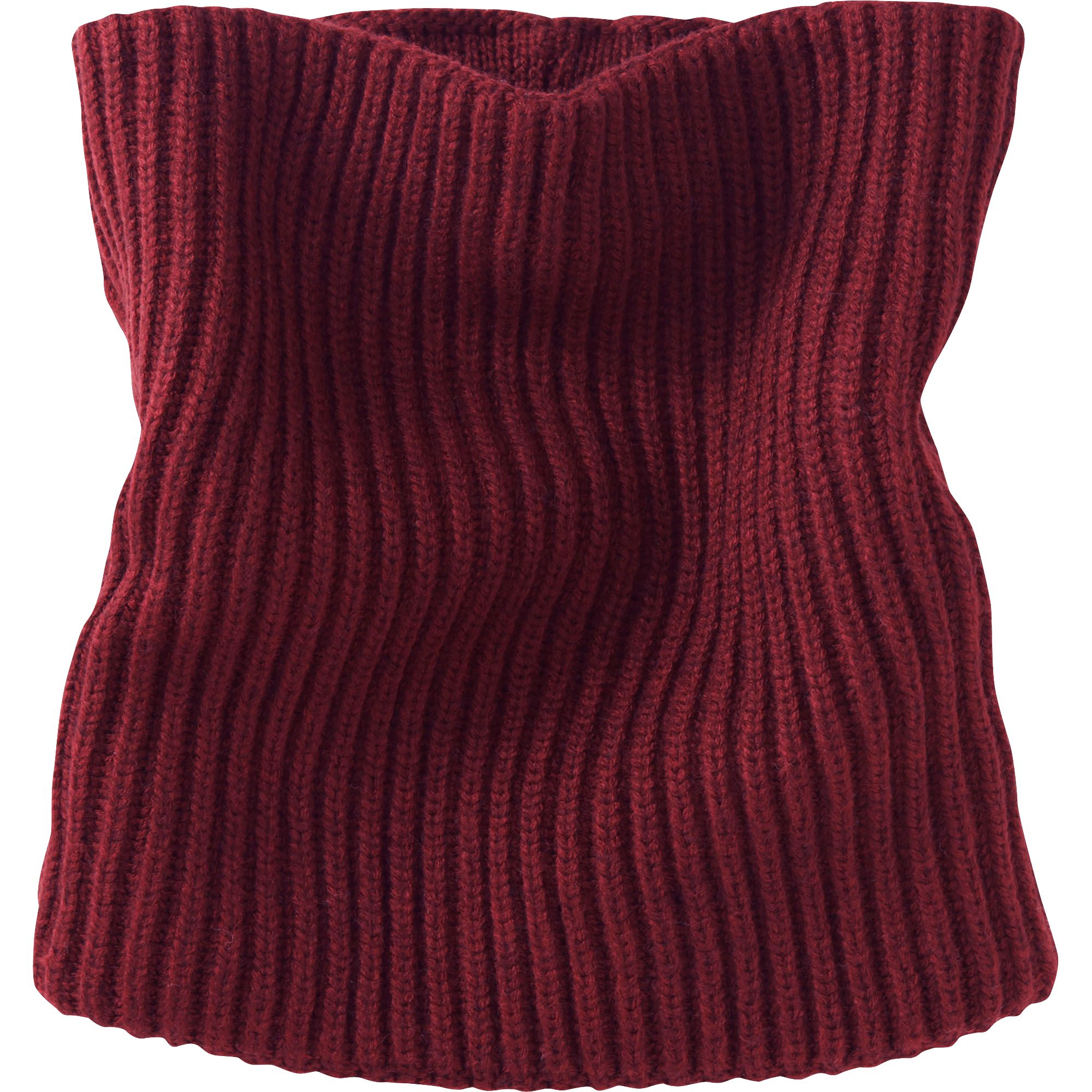 Uniqlo Heattech Knit Neck Warmer in Red for Men | Lyst