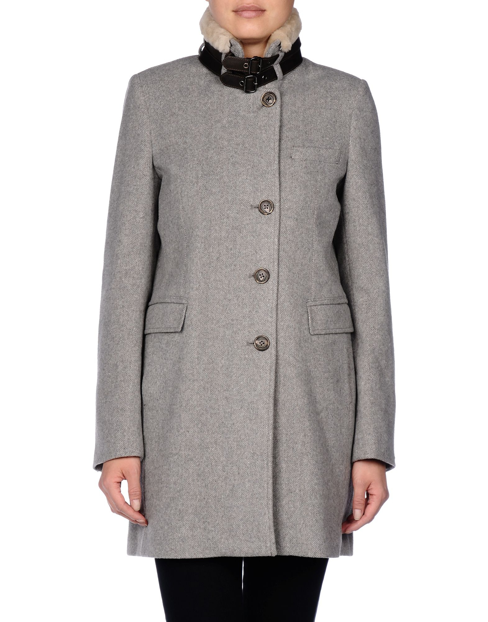 Lyst - Tommy Hilfiger Coat in Gray