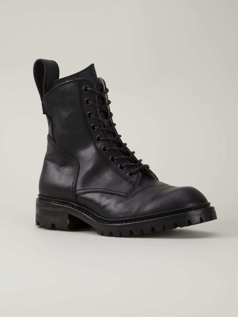 zip combat boot