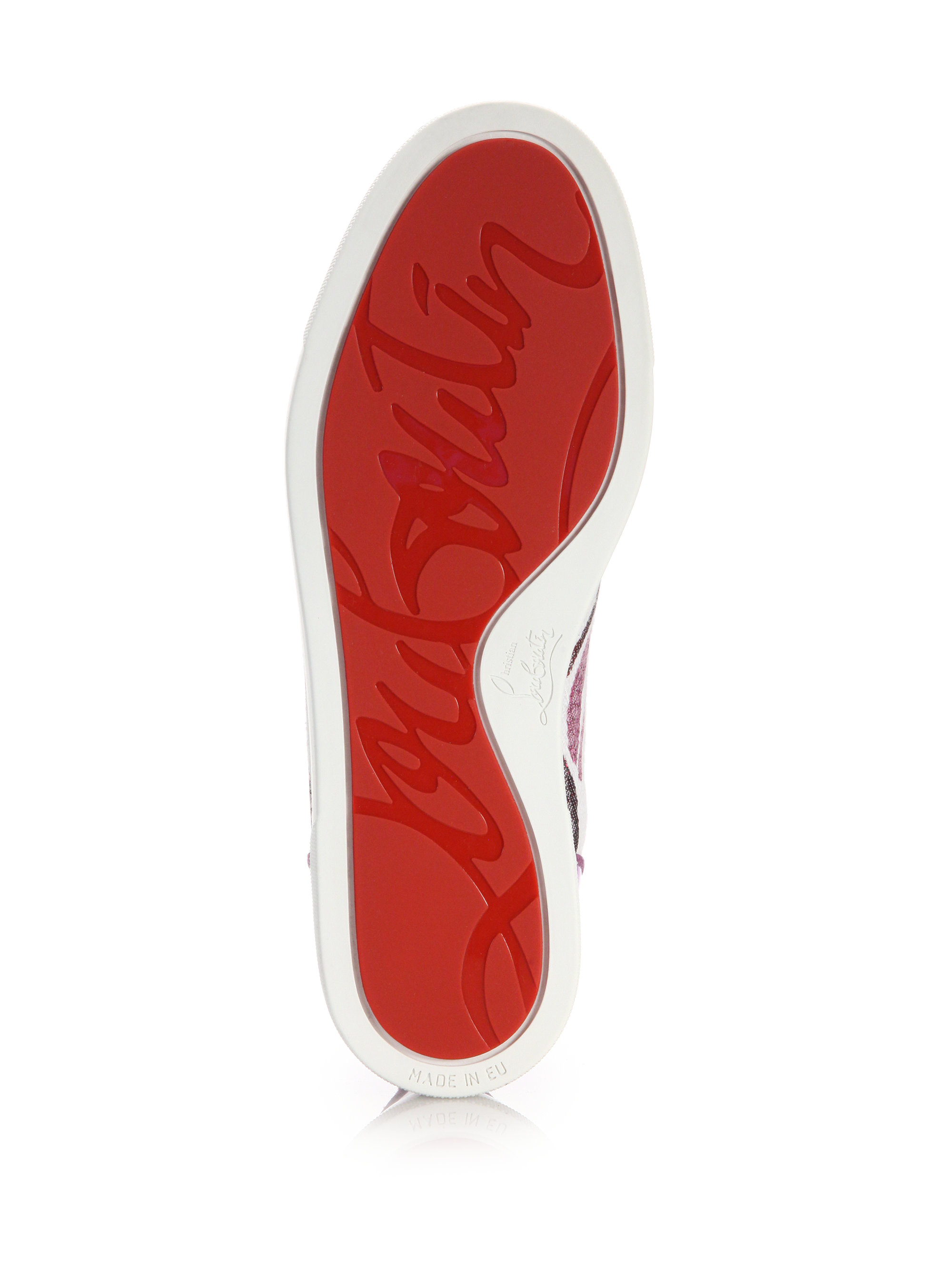 low christian louboutin sneakers
