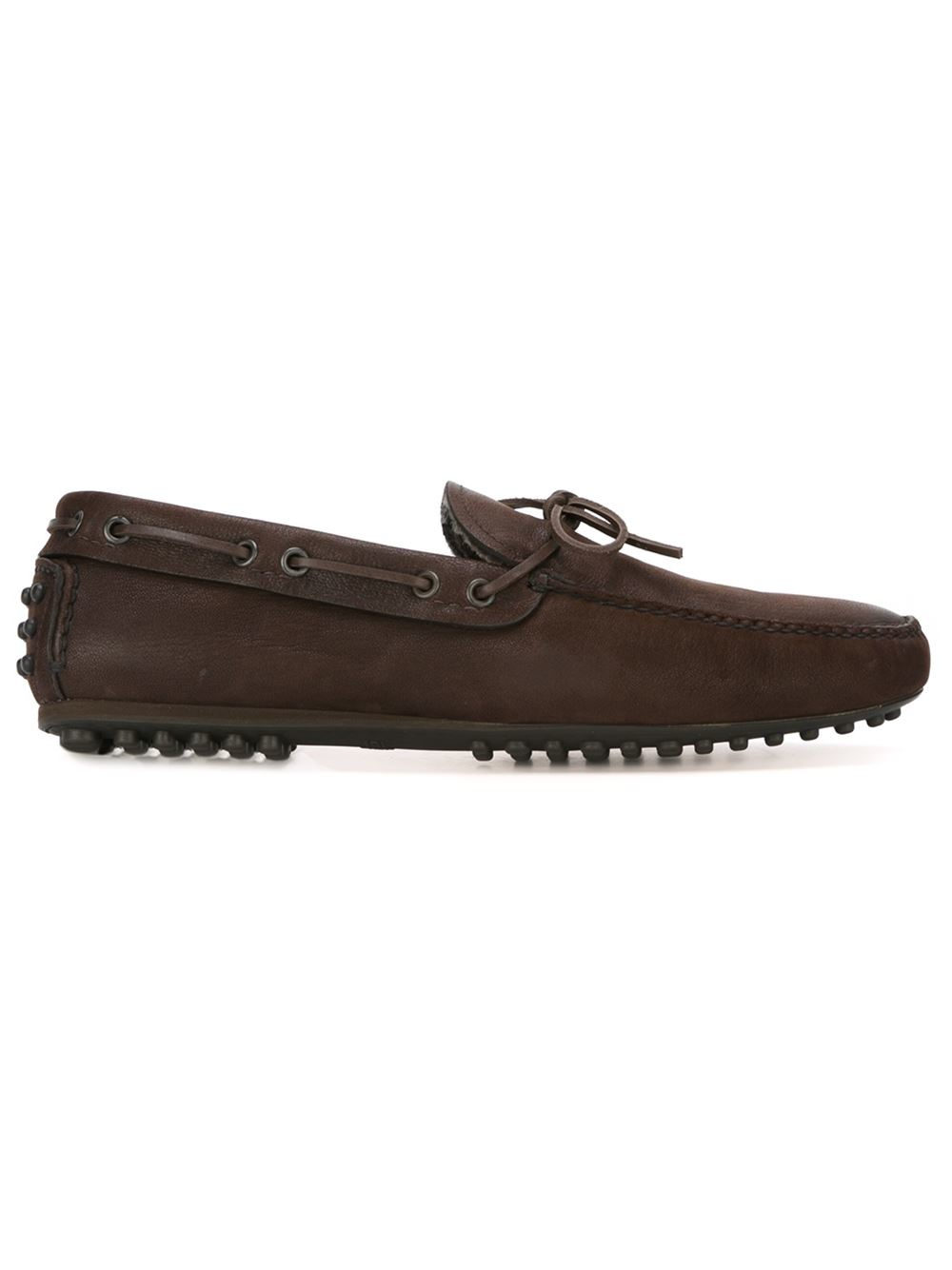 Car shoe Fur Lined Driving Shoes in Brown for Men Lyst