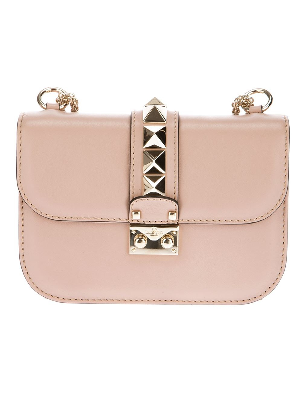 valentino rockstud bag pink