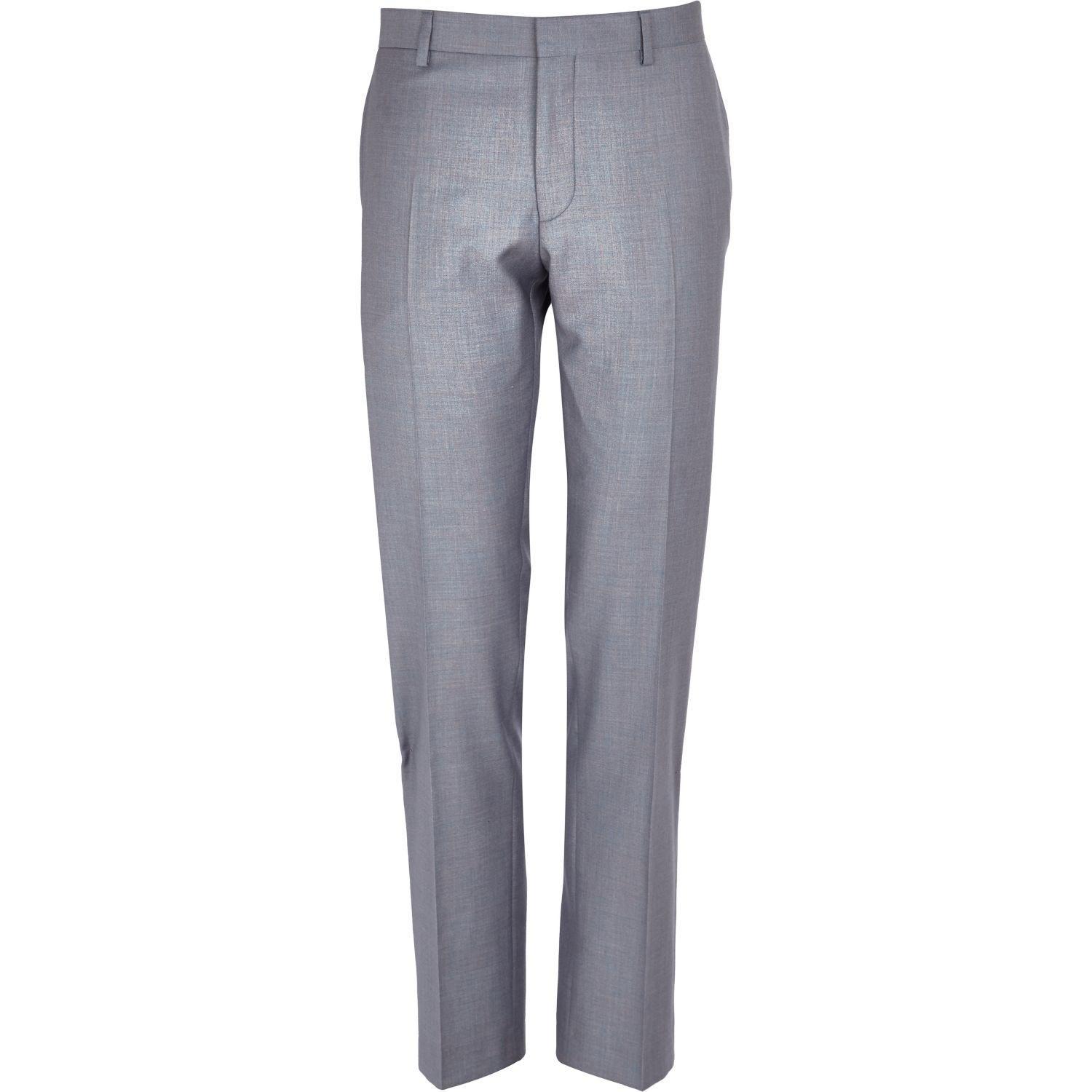 River Island Lilac Slim Suit Pants in Blue for Men (lilac) | Lyst