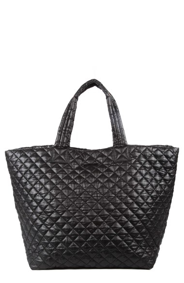 Mz wallace 'large Metro' Quilted Oxford Nylon Tote in Black | Lyst