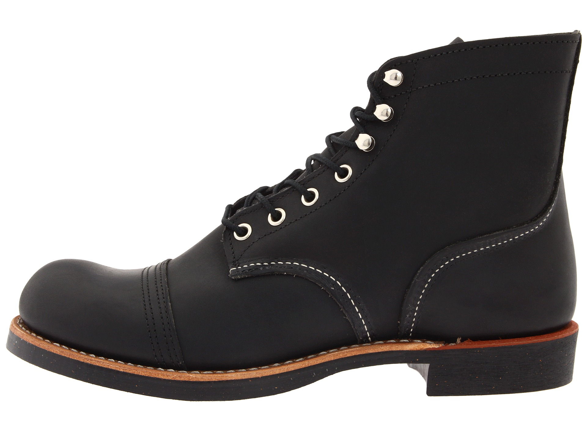 Red Wing 6" Iron Ranger in Black for Men (Black Harness) Lyst