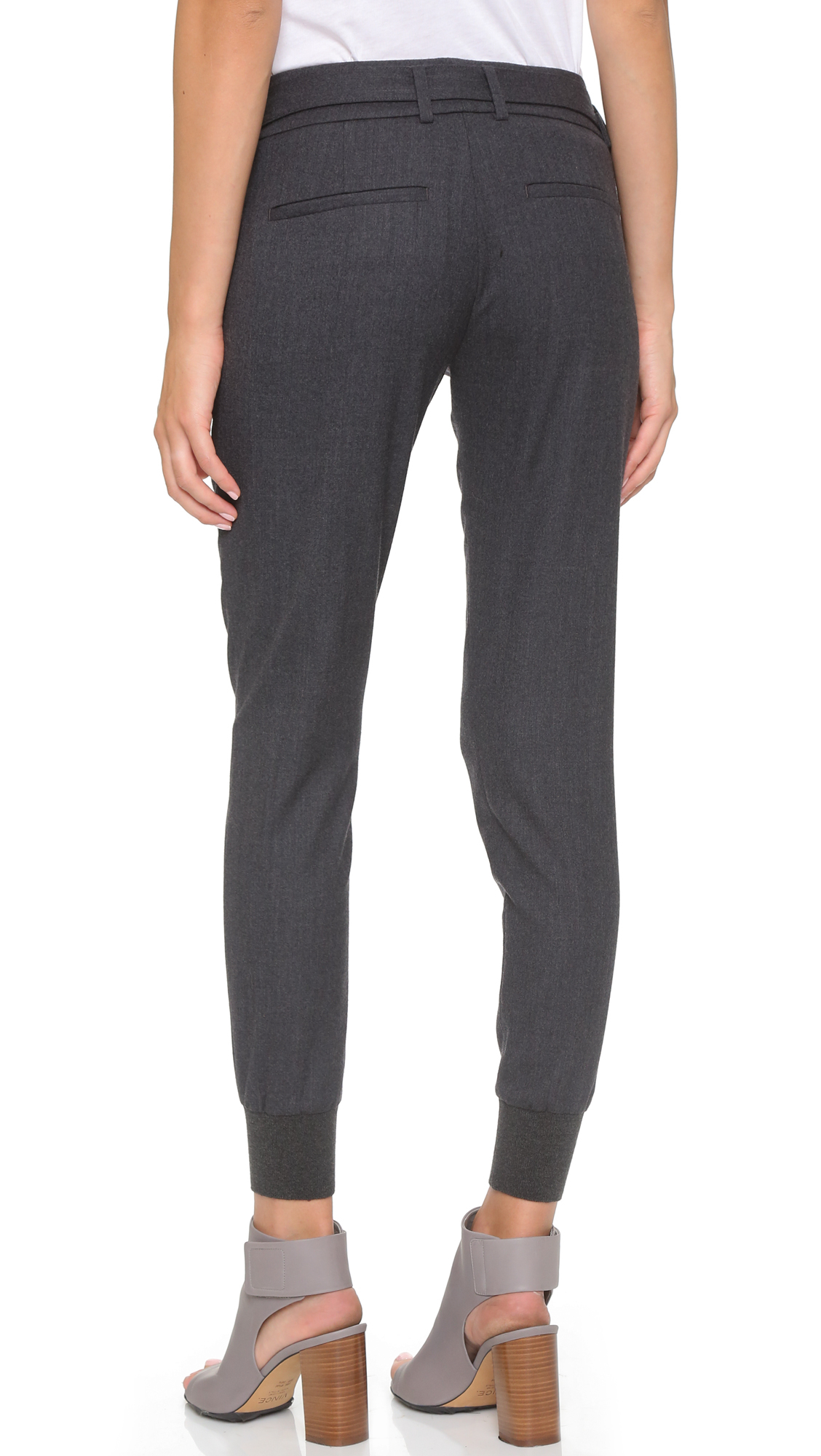 vince cashmere joggers