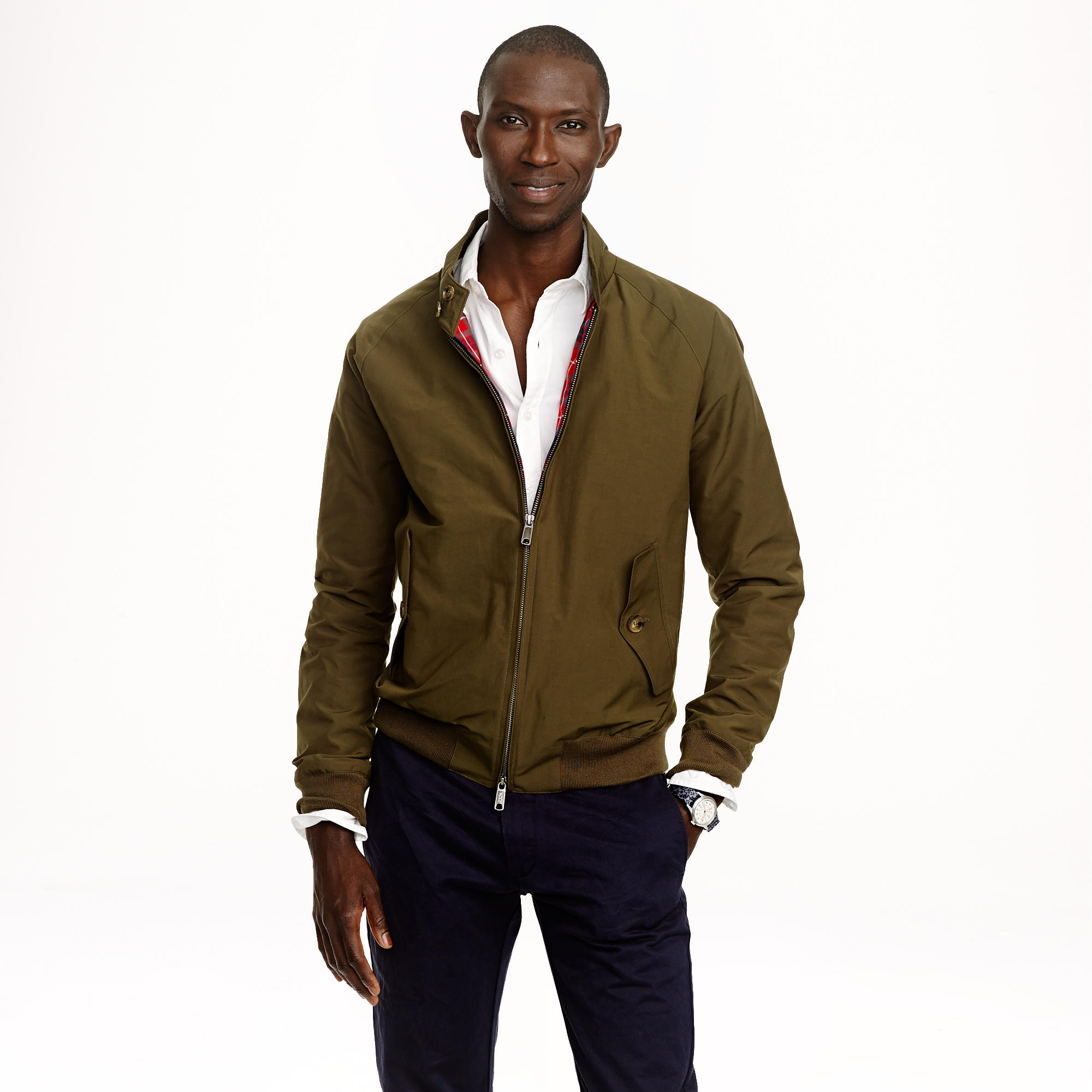 Download Baracuta G9 Harrington Jacket in Green for Men (beech) | Lyst