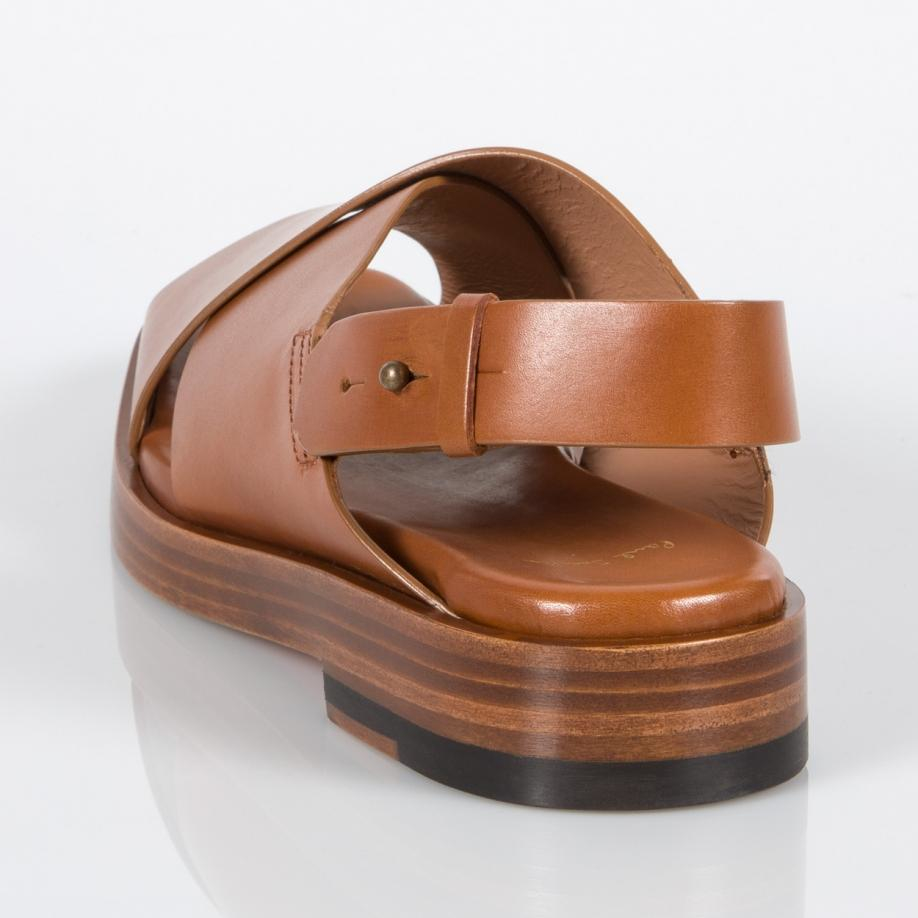 Lyst Paul Smith Women S Tan Leather Kody Sandals In Brown   Paul Smith Tan Womens Tan Leather Kody Sandals Brown Product 3 708160873 Normal 