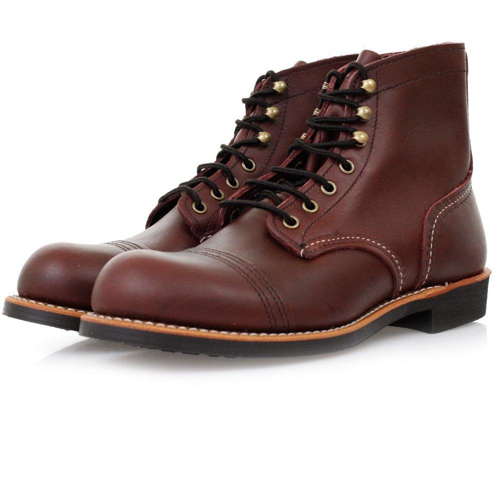 Lyst - Red Wing Iron Range Oxblood Leather Boots 08119-0 in Red for Men