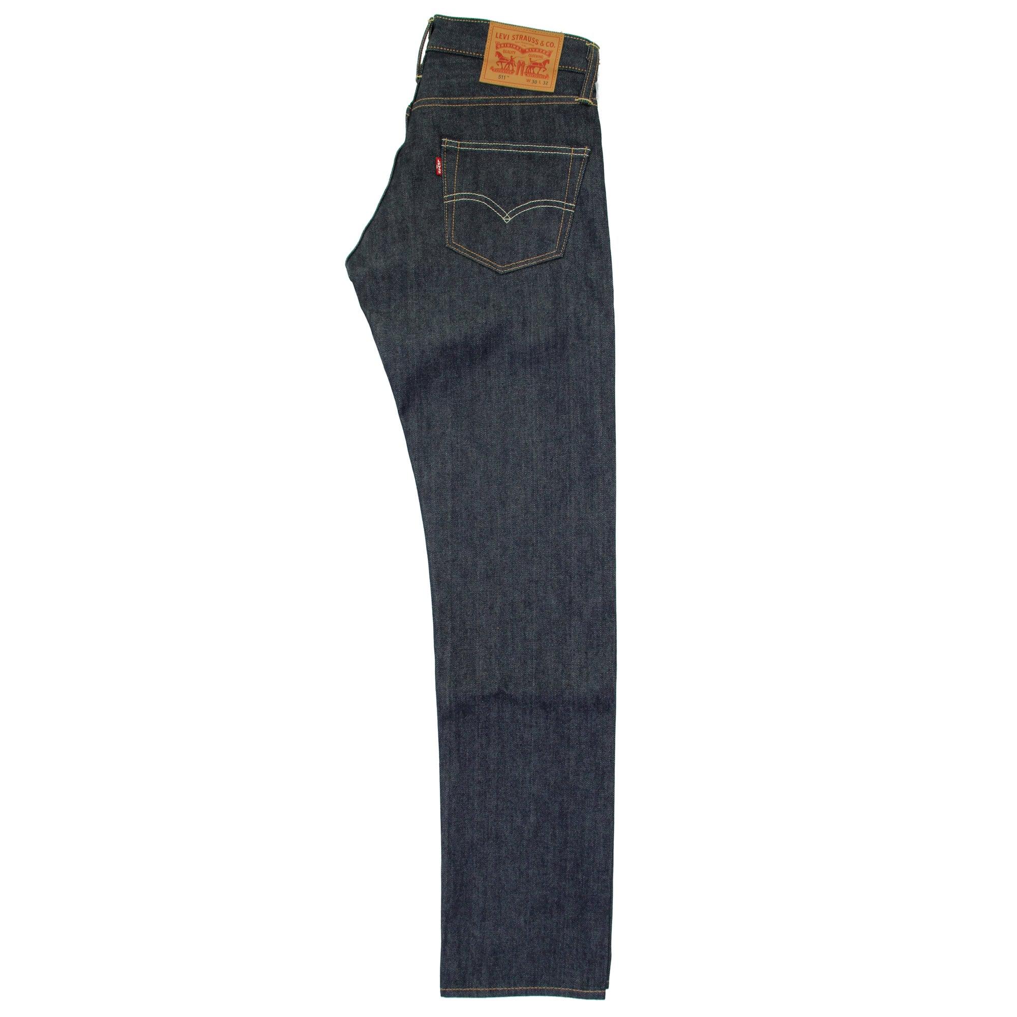 levi's 511 selvedge rigid urn