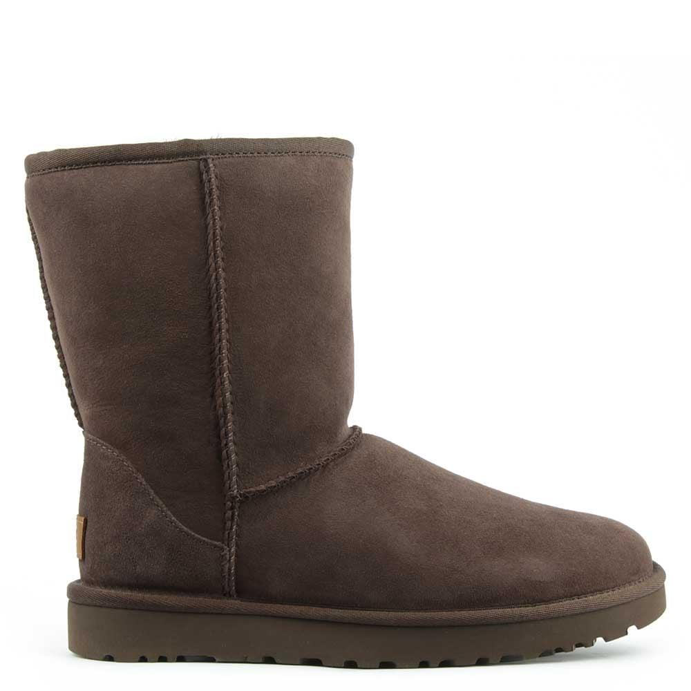 UGG Suede Ugg Australia Classic Short Ii Chocolate Twinface Boot in ...