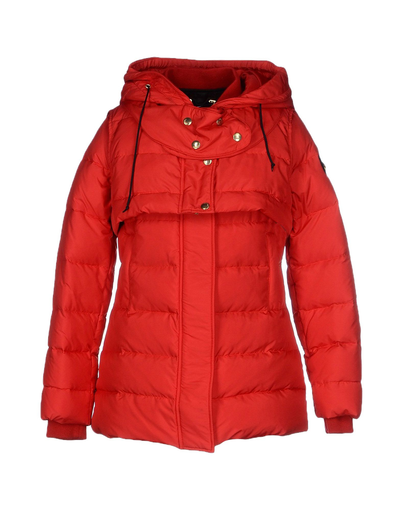 Just Cavalli Red Down Jacket Lyst