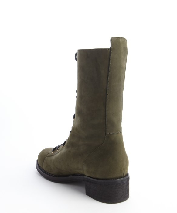 olive green combat boots