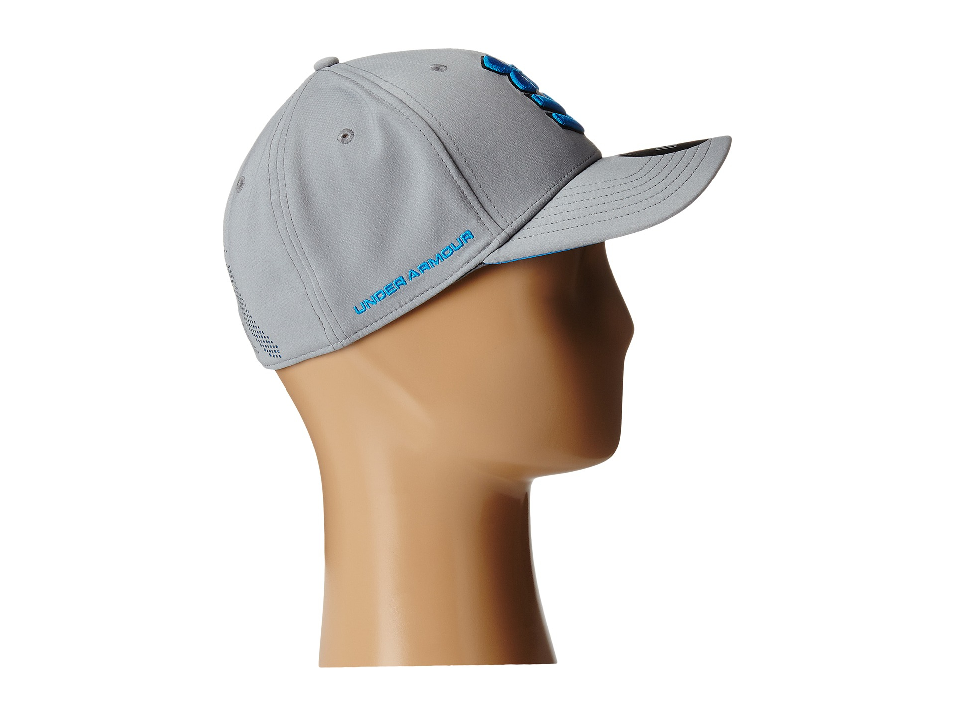 grey under armor hat