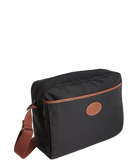 Lyst Longchamp Black Nylon 'le Pliage' Travel Crossbody Bag in Black