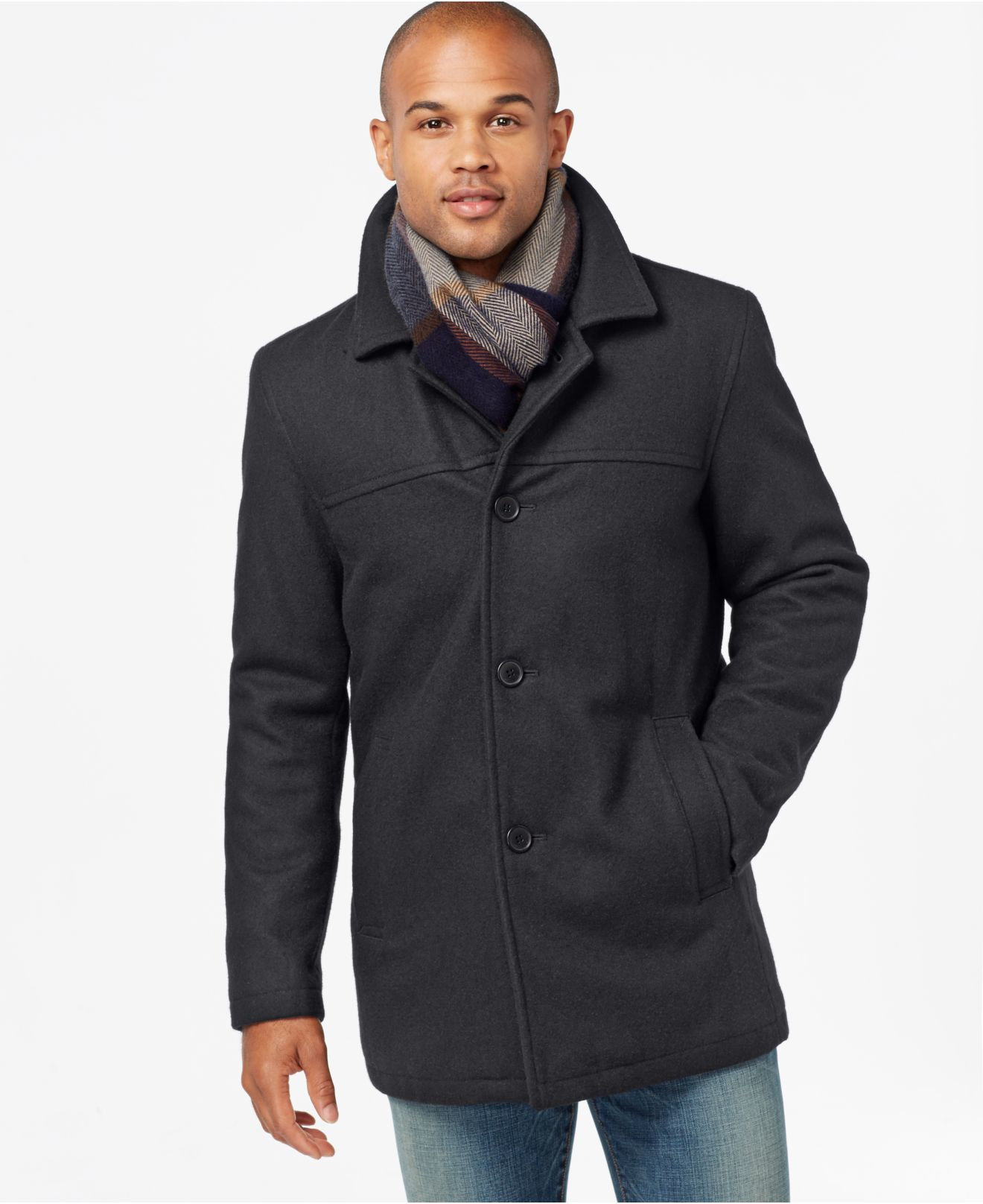 Coach Men S Ready To Wear Men S Outerwear Reserve Collection Tailored Fit Car Coat Jos A Bank