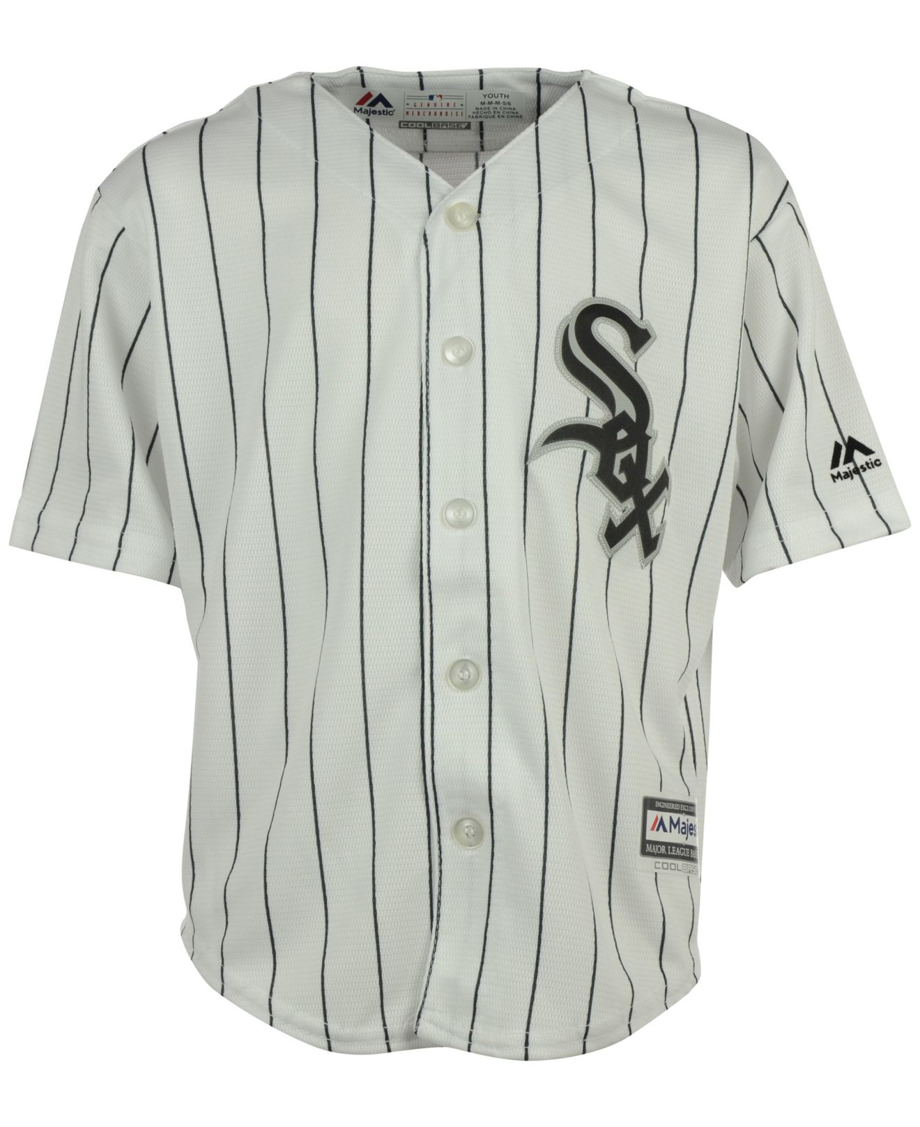 Majestic Kids' Chicago White Sox Cool Base Replica Jersey in White | Lyst