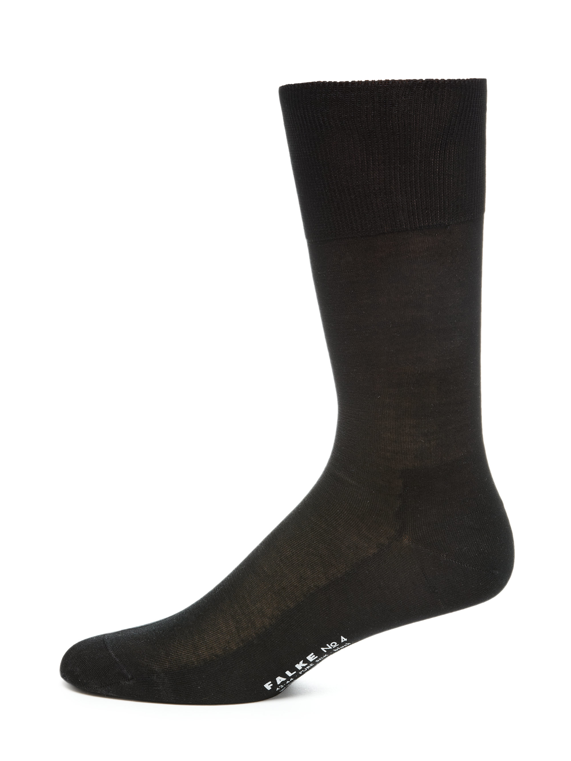 Falke Silk Ribbed Socks in Black for Men Lyst
