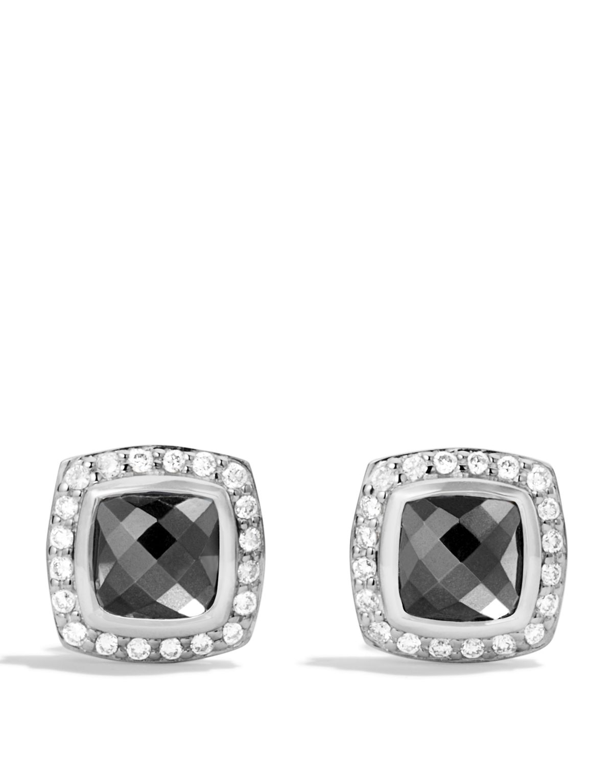 Lyst David Yurman Pee Albion Earrings With Hemae Diamonds Gallery