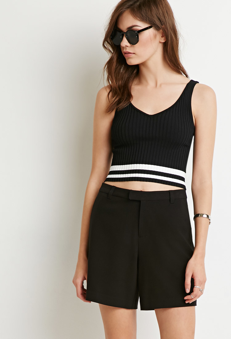 varsity crop top