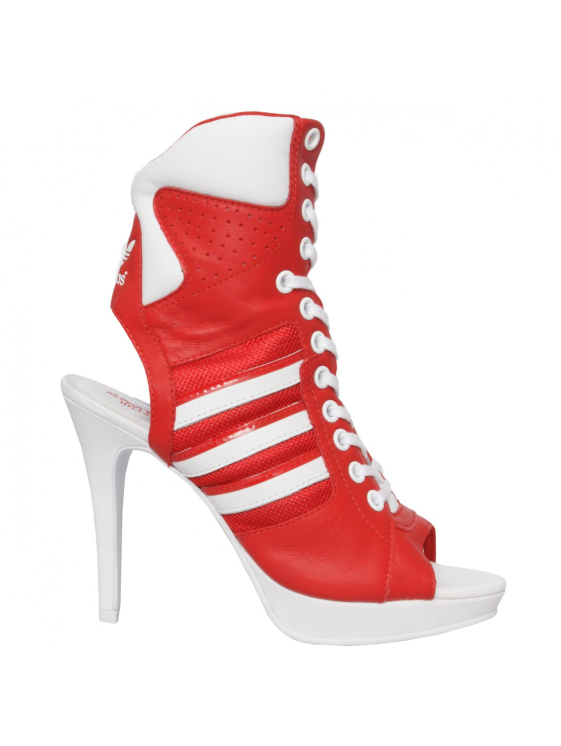 Adidas By Jeremy Scott 130mm Js High Heel Leather Boots Off 64% | lupon ...