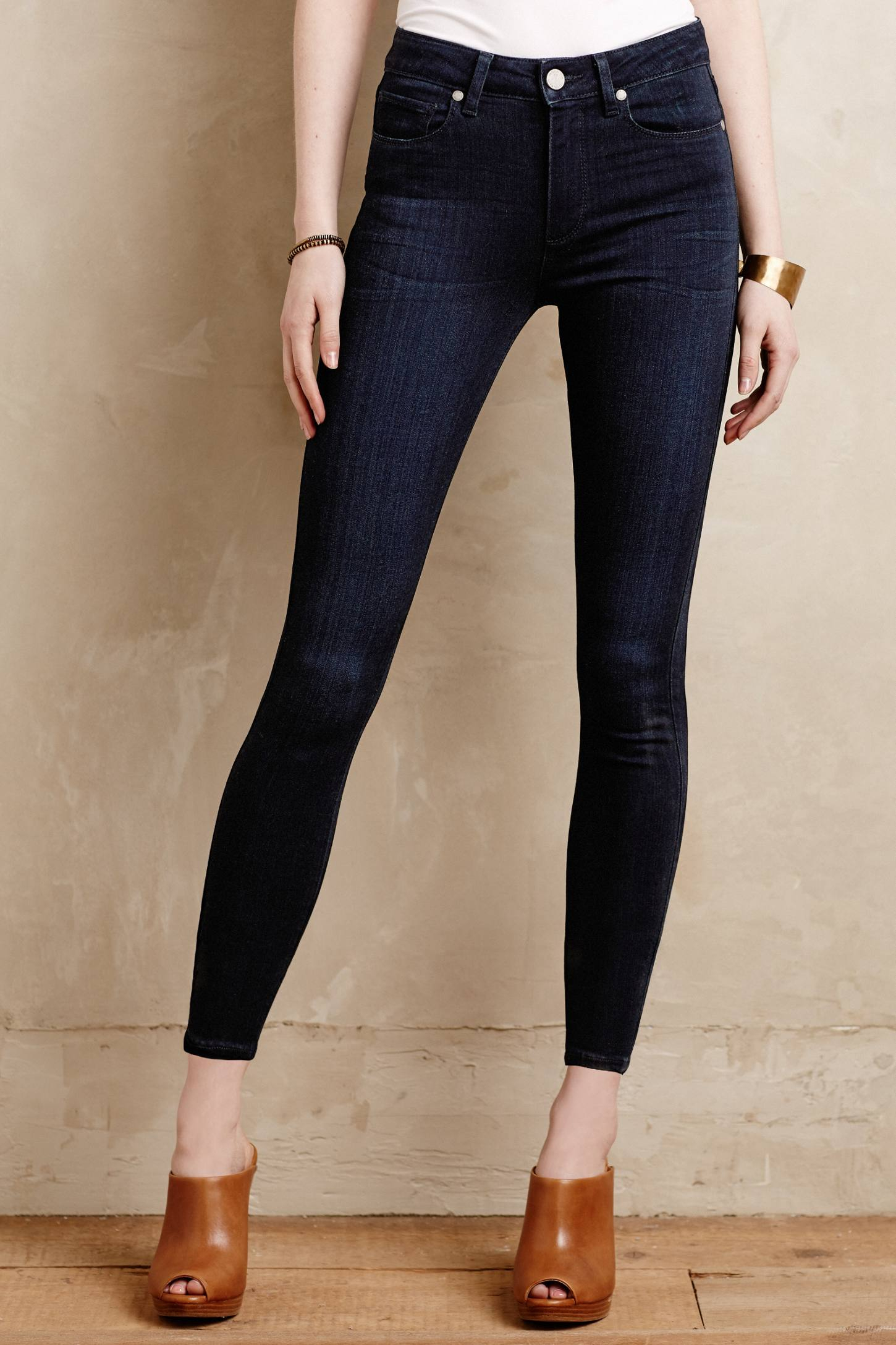 Paige Hoxton Mid-rise Petite Jeans in Blue | Lyst
