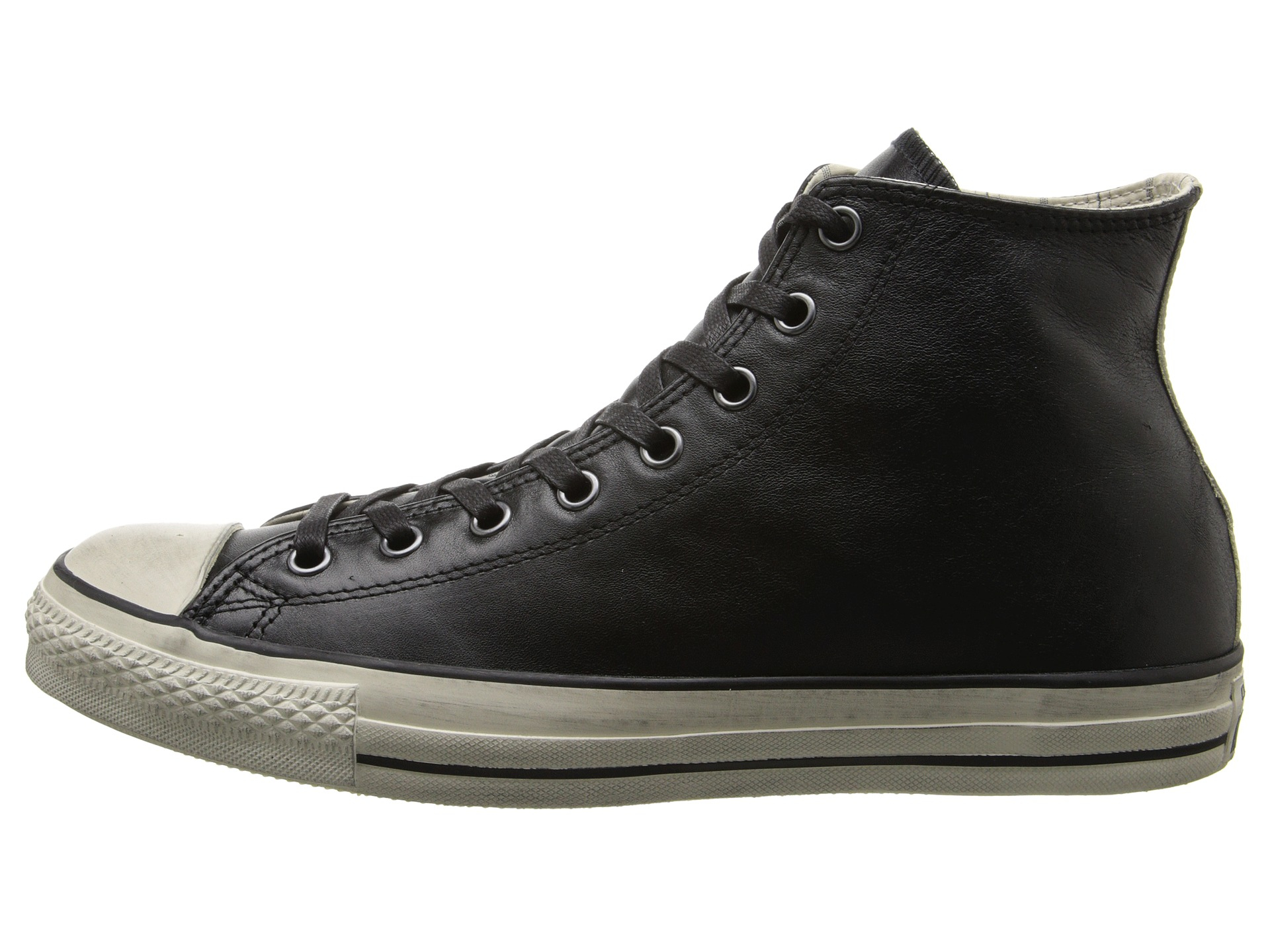 leather converse zip