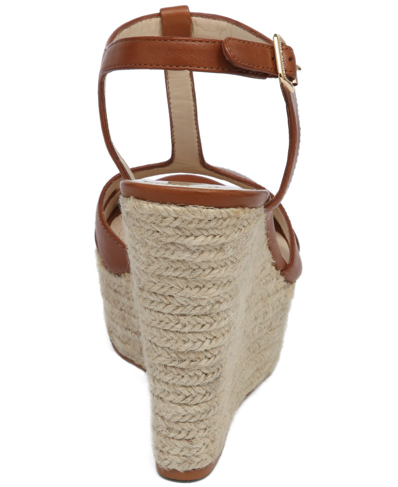 Vince camuto Inslo2 Platform Wedge Sandals in Brown | Lyst