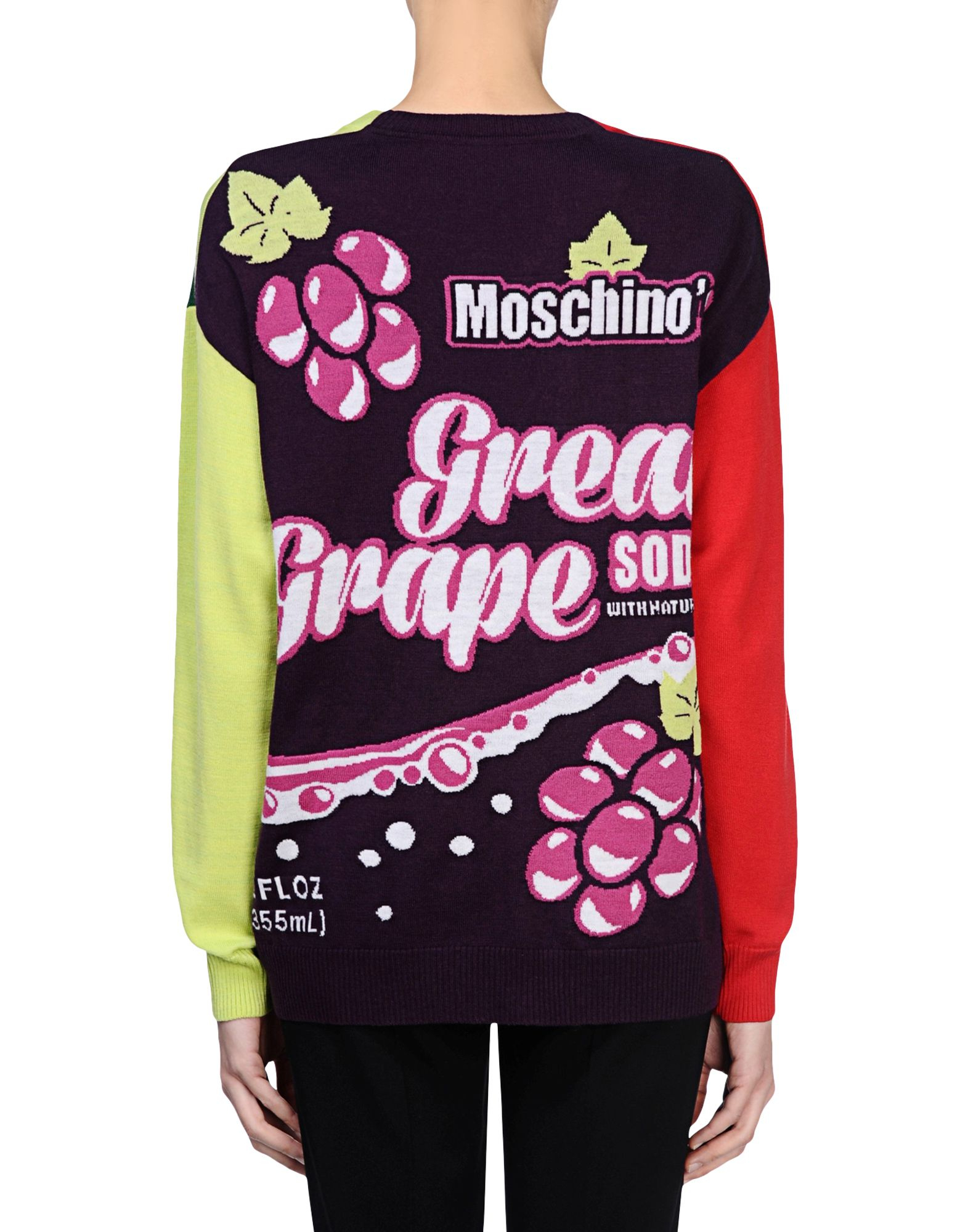 Lyst Moschino Drink Wool Cardigan lyst moschino drink wool cardigan