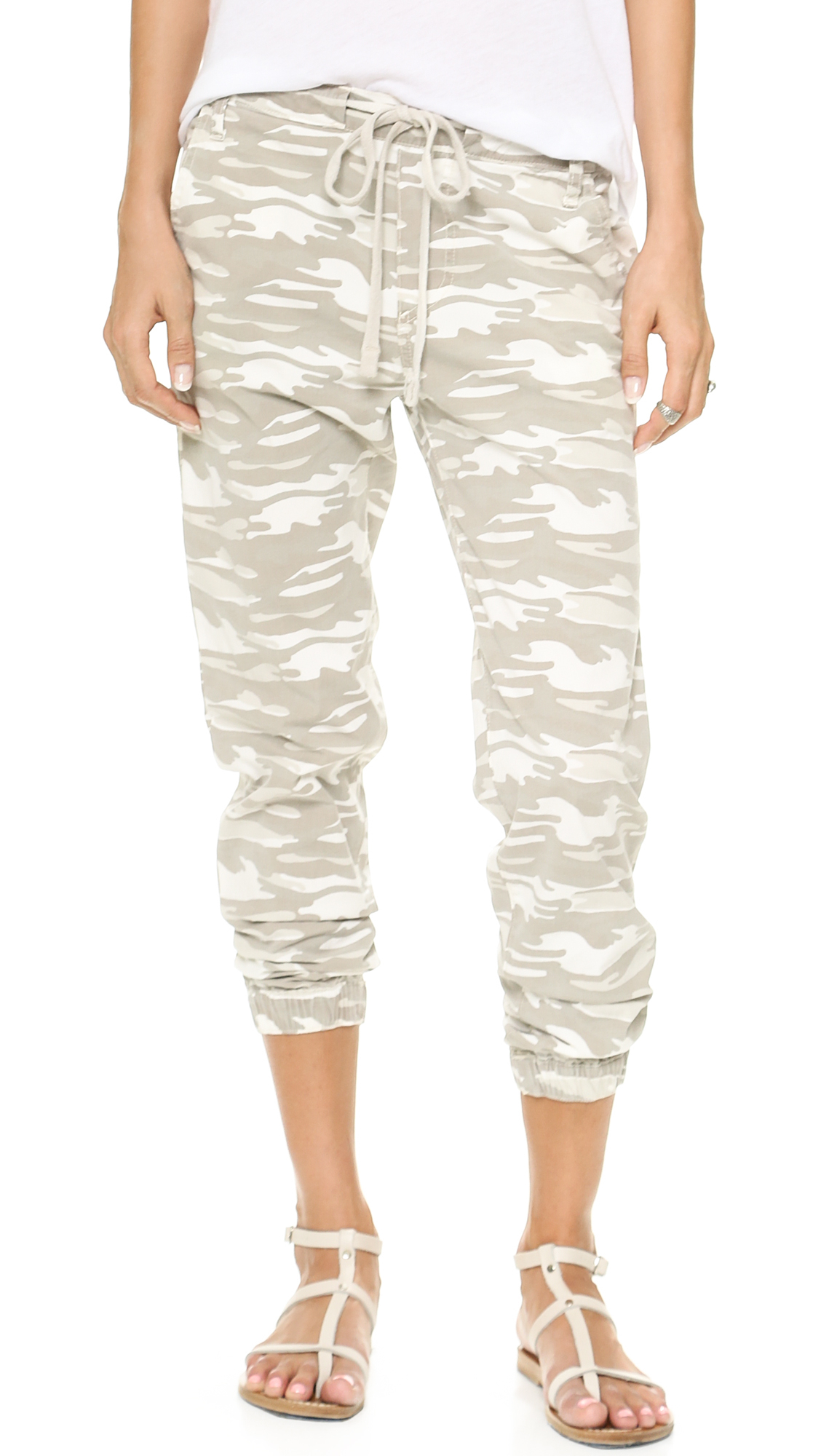 sand coloured joggers