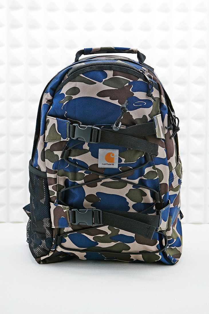 Carhartt Kickflip Backpack in Blue Camo in Blue for Men (OLIVE) | Lyst