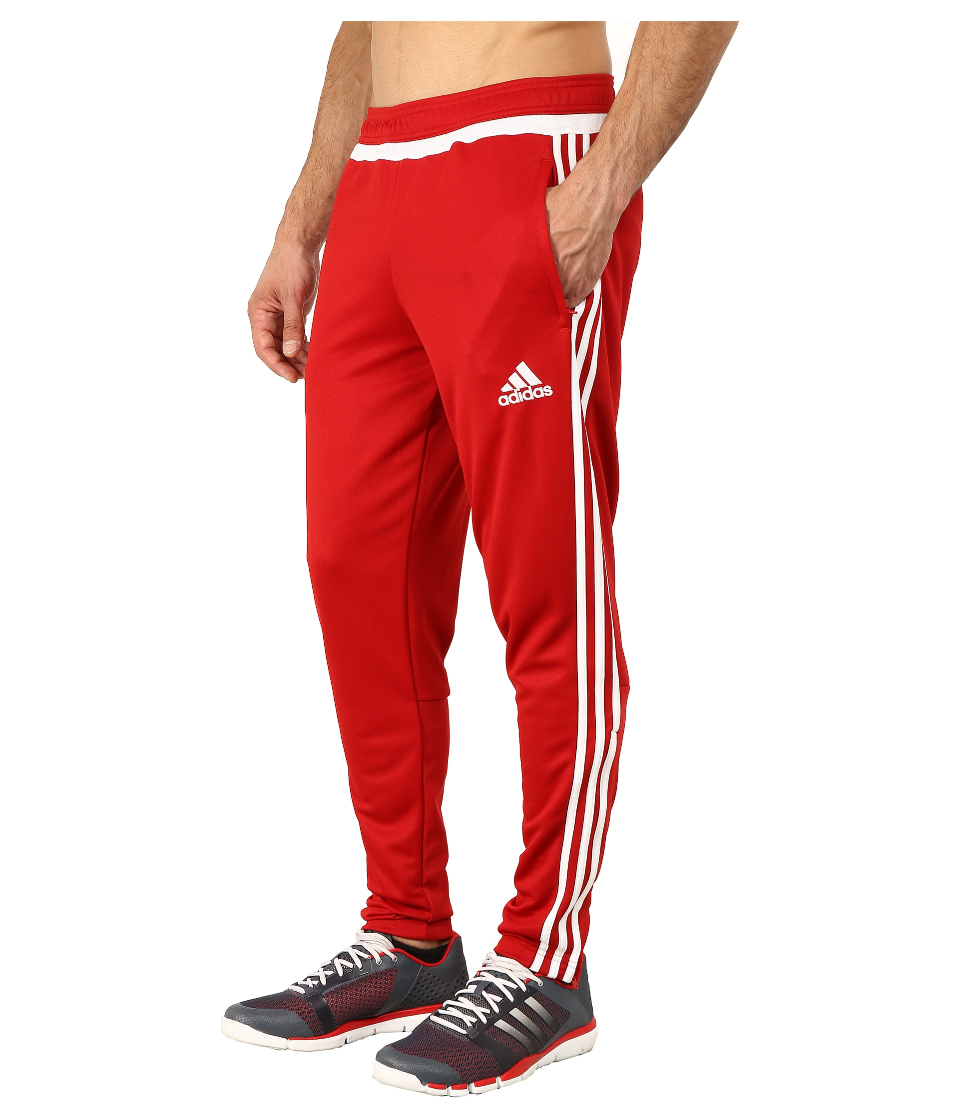 Lyst - Adidas Originals Tiro 15 Training Pant in Red for Men