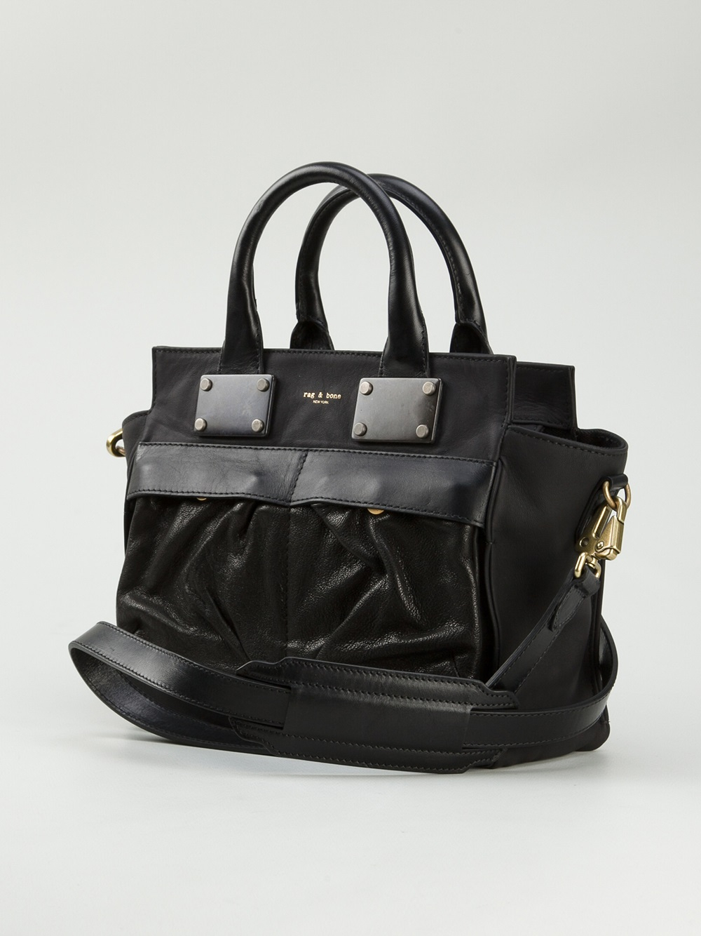 Lyst Rag Bone Small Pilot Bag In Black Gallery