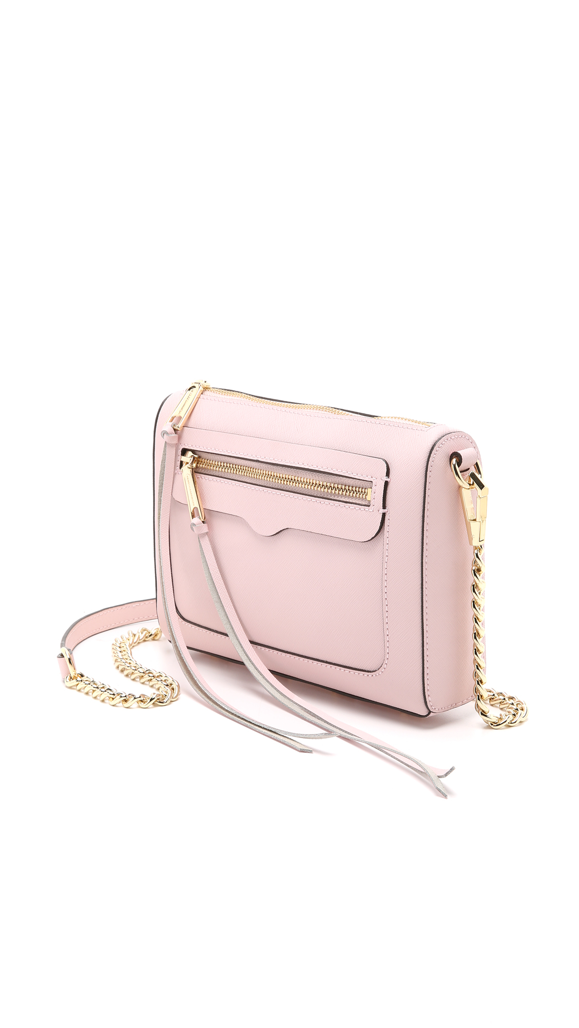 pale pink handbag