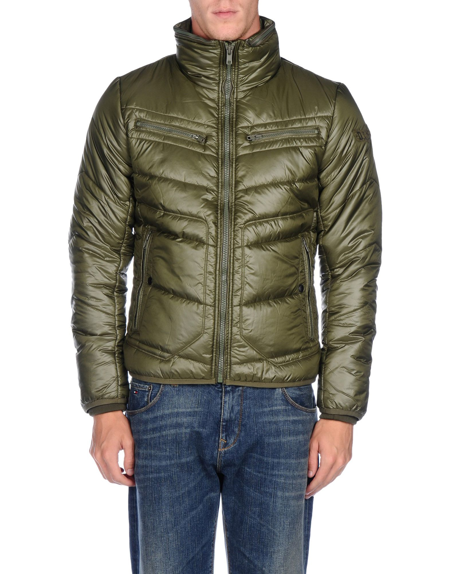 Lyst - Diesel Jacket in Green for Men