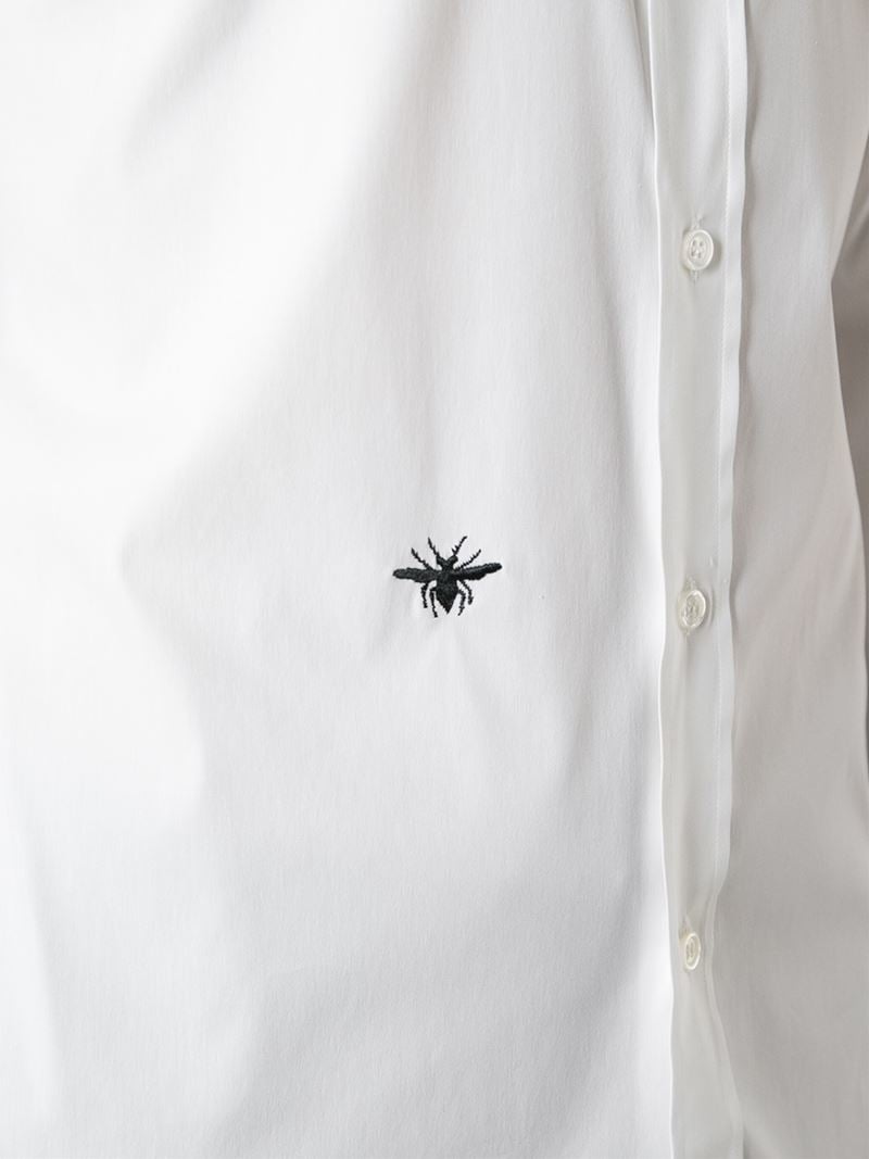 bee embroidered shirt