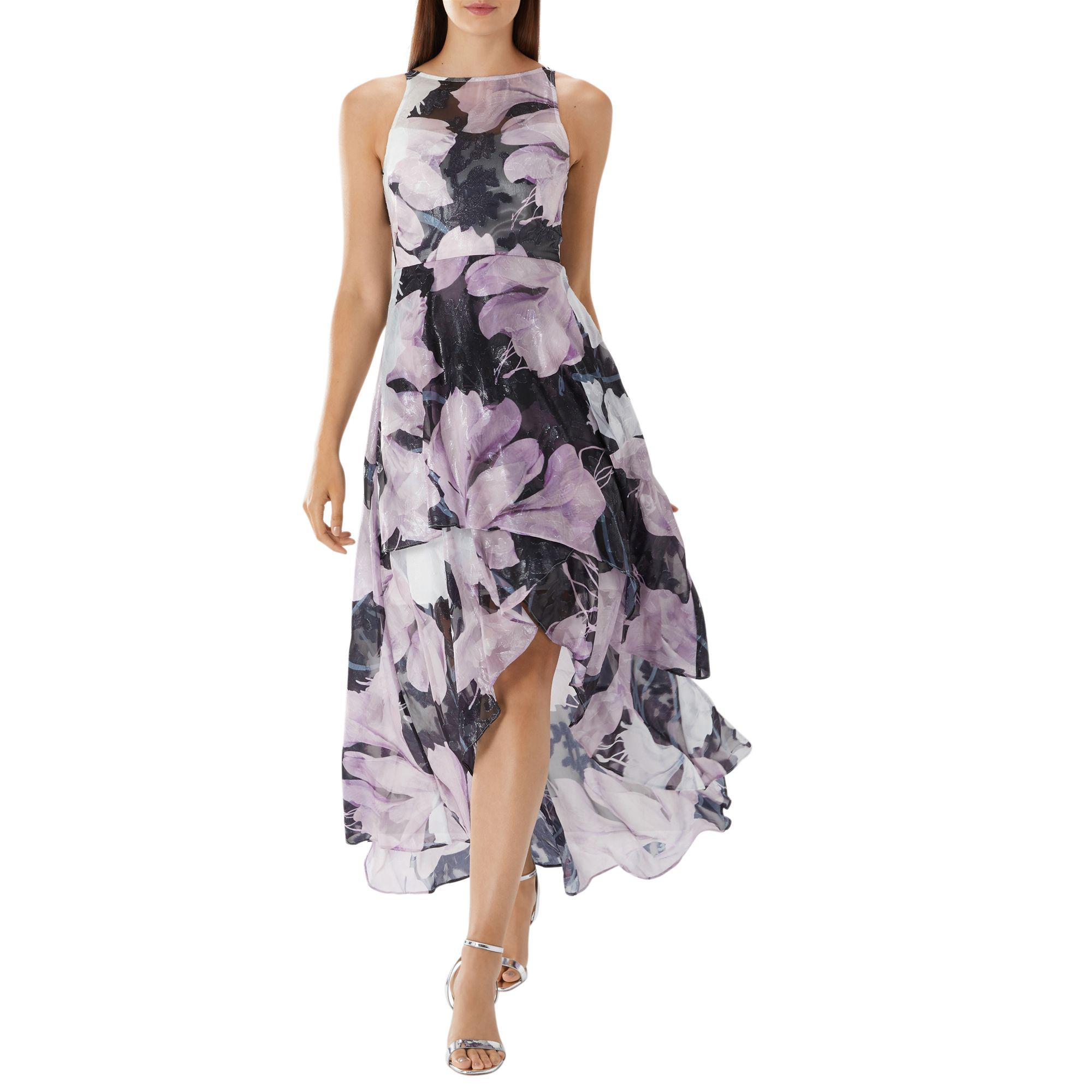 Coast Floral Printed 'devinee' Jacquard Maxi Dress - Lyst