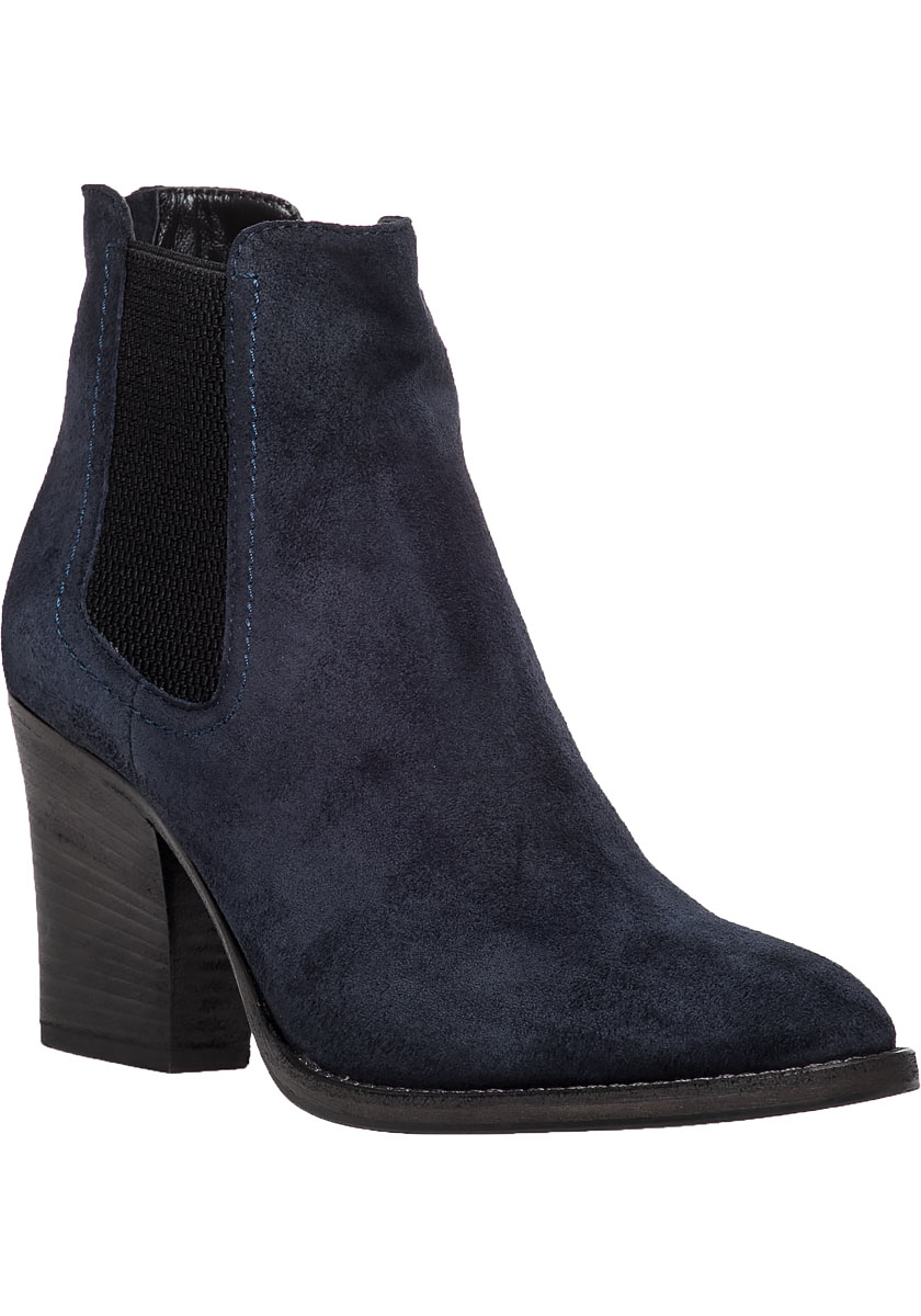 Aquatalia Fairly Suede Ankle Boots in Blue | Lyst