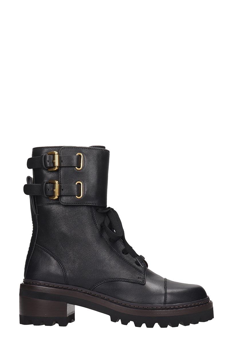 chloe combat boot