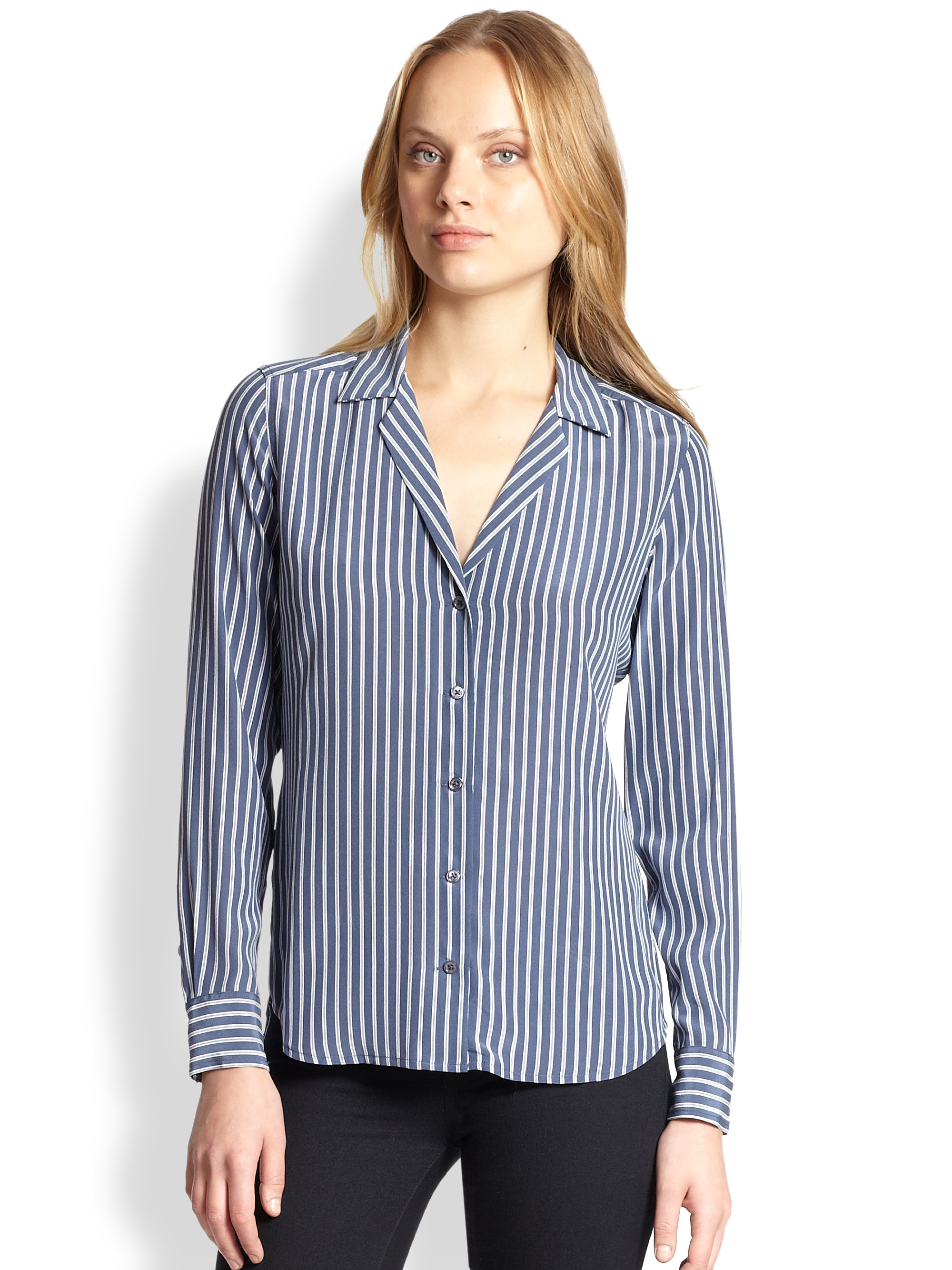 Products By Louis Vuitton: Game On Detail Stripe Work Shirt | IUCN Water