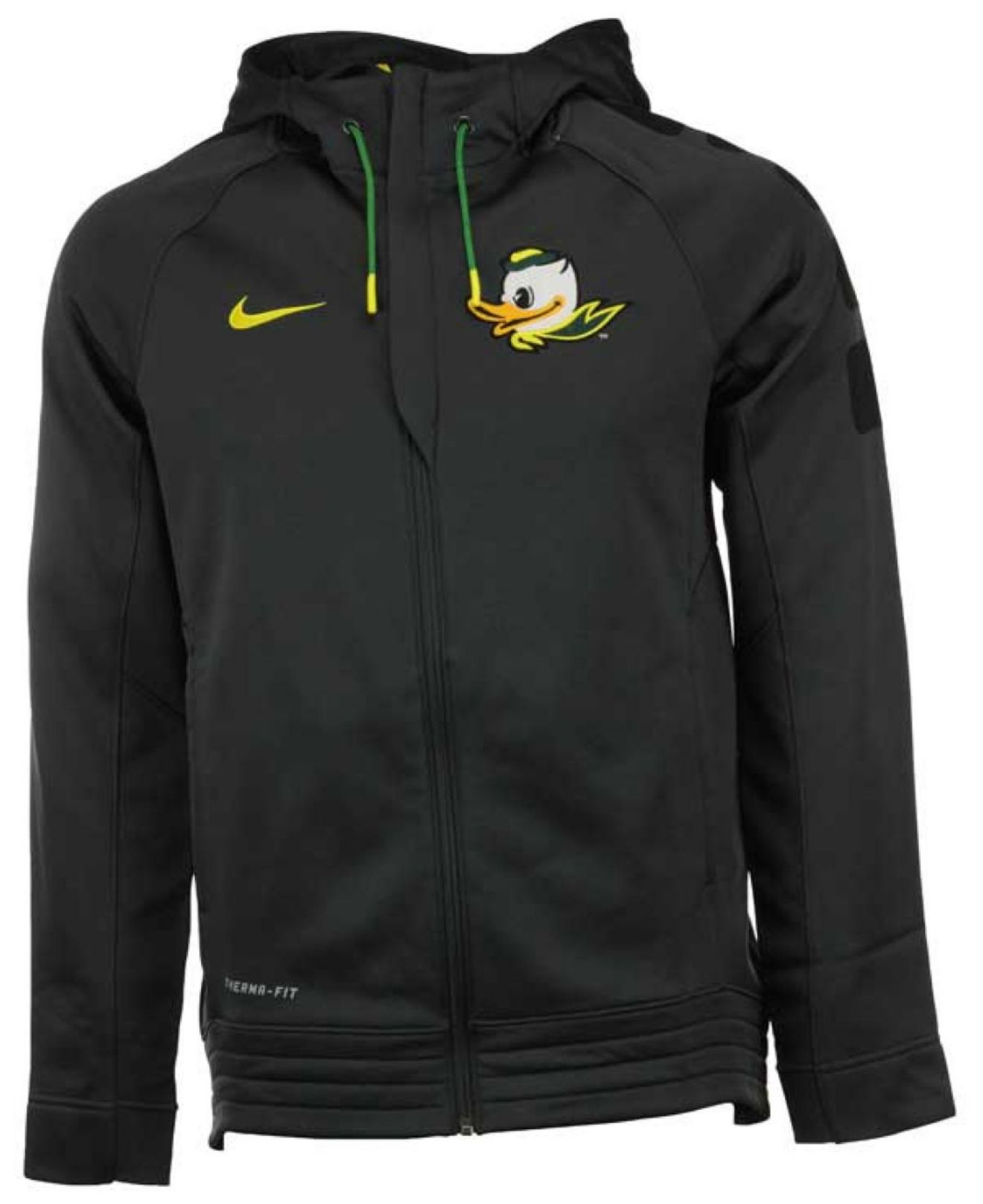 Lyst - Nike Men's Oregon Ducks Elite Stripe Full-zip Hoodie in Gray for Men