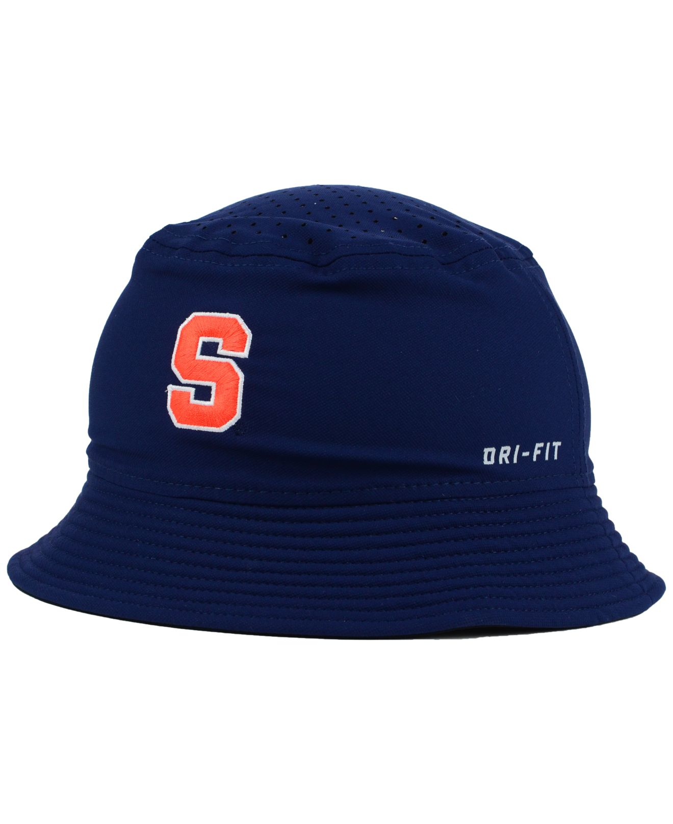 Lyst - Nike Syracuse Orange Vapor Bucket Hat in Blue for Men