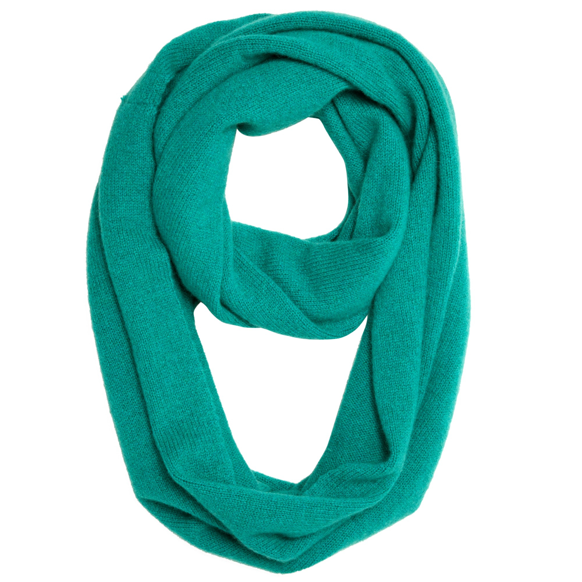 John Lewis Cashmere Snood in Green (Jade) | Lyst