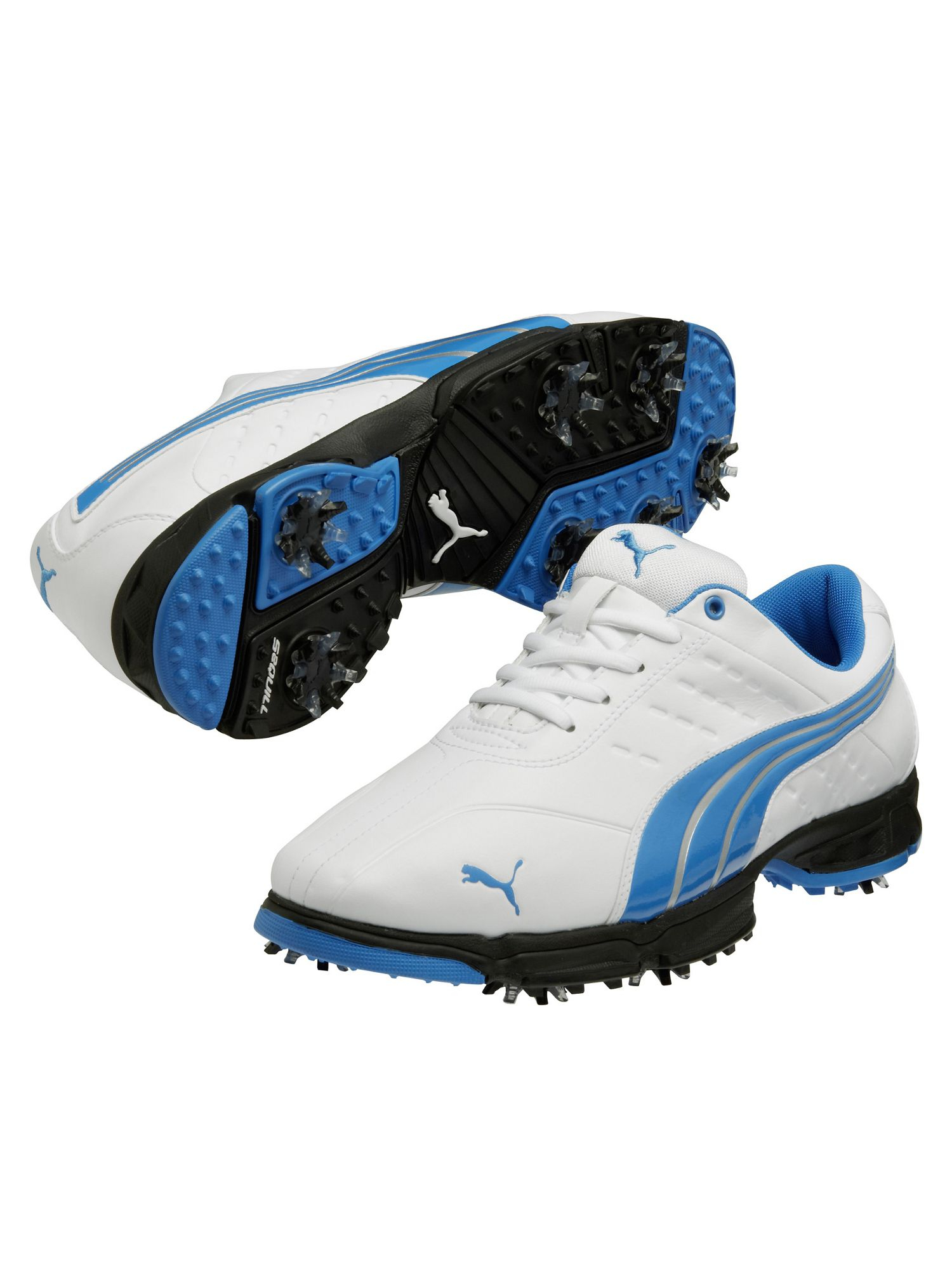 Puma Fusion Sport Casual Golf Shoes in White for Men | Lyst