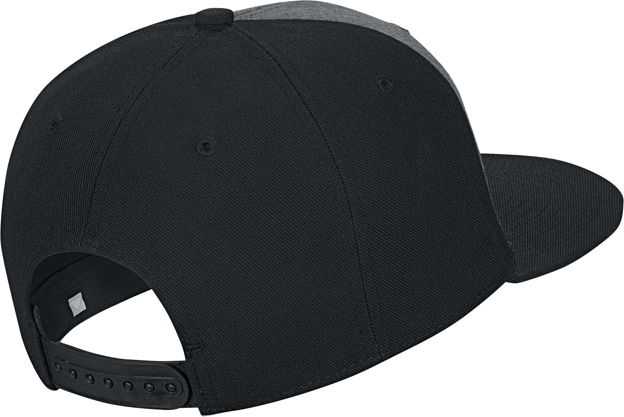 adidas Heathered Flat-bill Golf Hat in Black for Men - Lyst