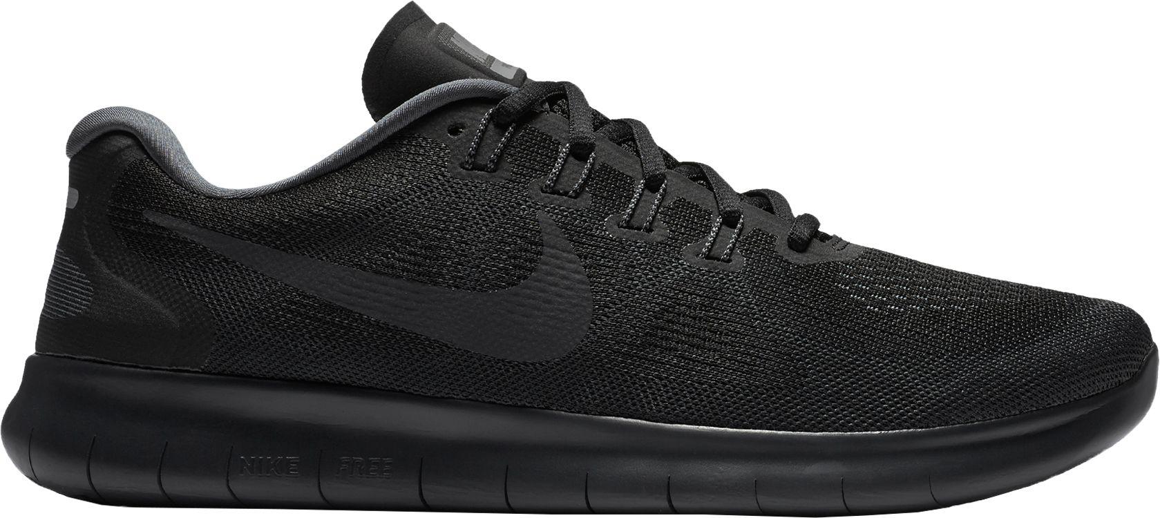 nike free rn 2017 black mens