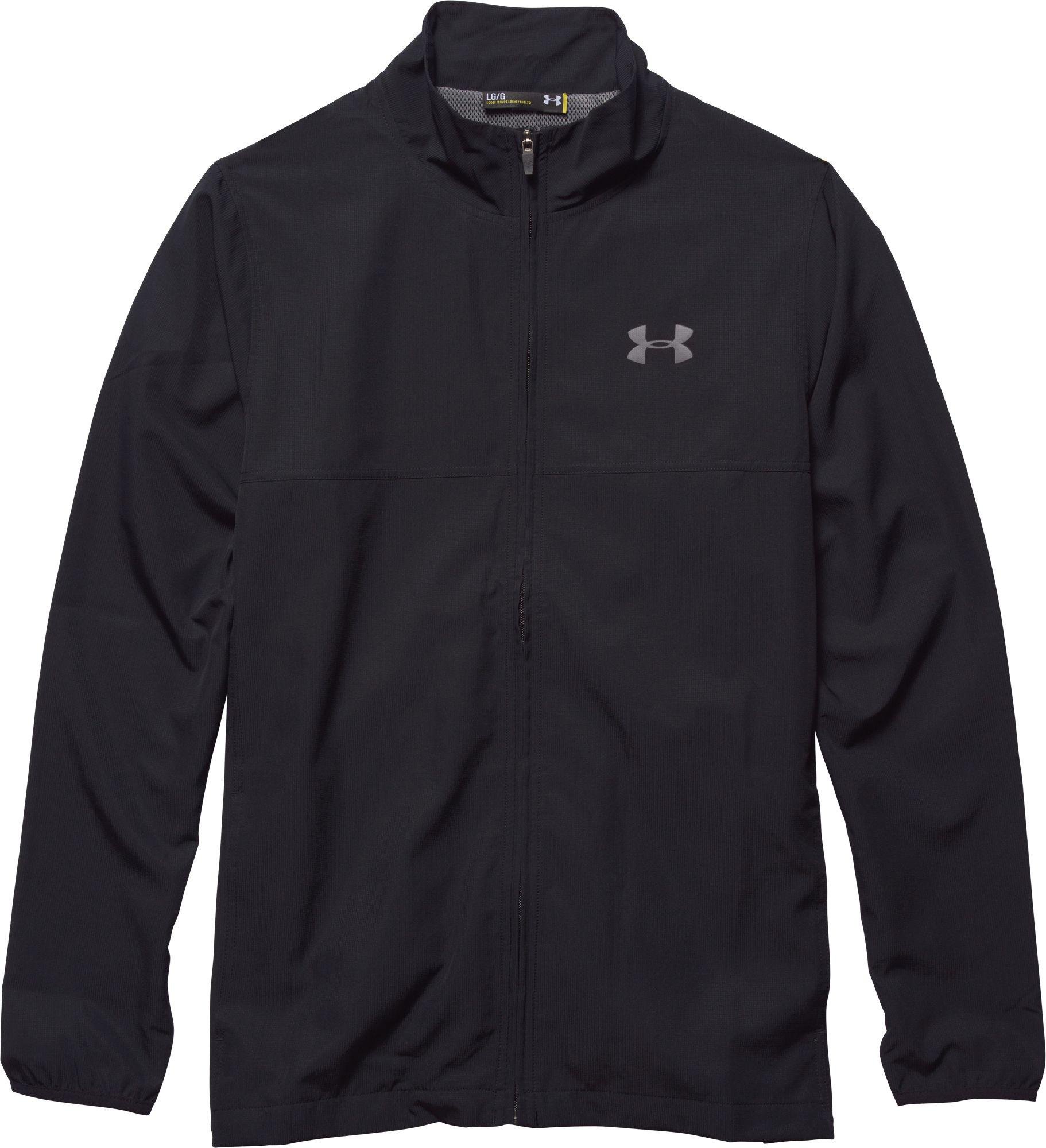 Lyst Under Armour Vital Warm Up Full Zip Jacket In Black For Men 2325