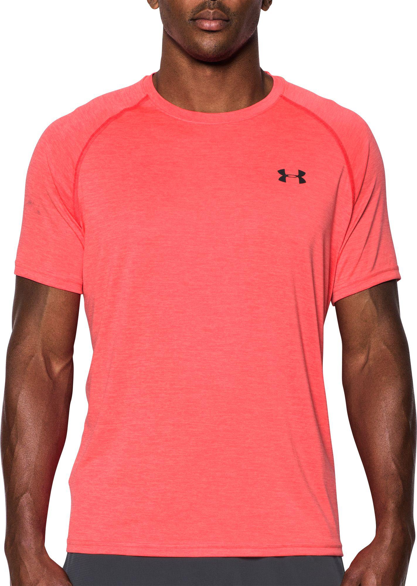 under armour men's twist tech short sleeve shirt