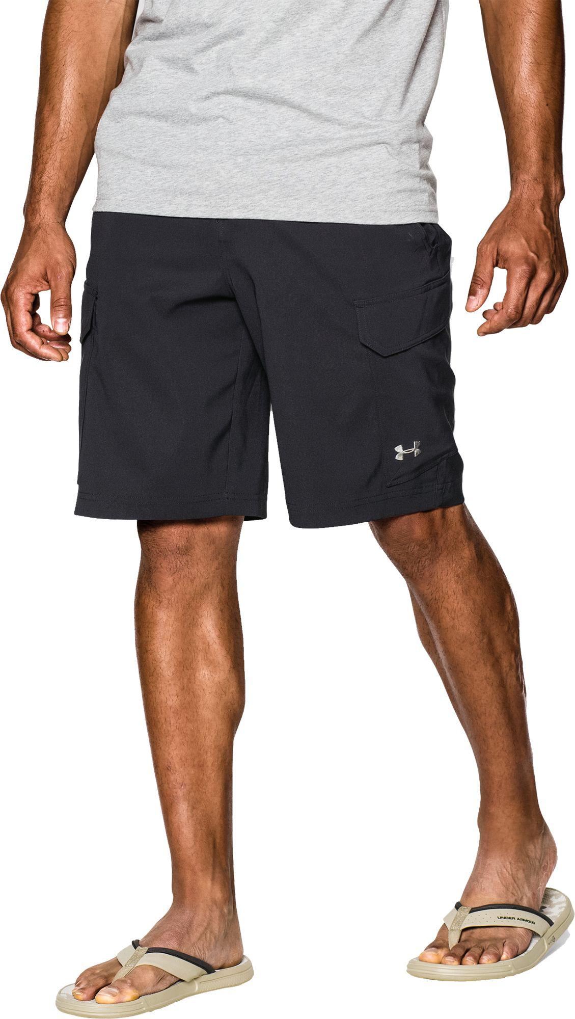 men's ua fish hunter cargo shorts