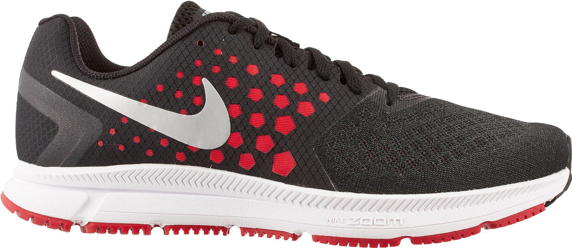 lyst nike air zoom span scarpe da corsa in nero per gli uomini. lyst nike air zoom span scarpe da corsa in nero per gli uomini.